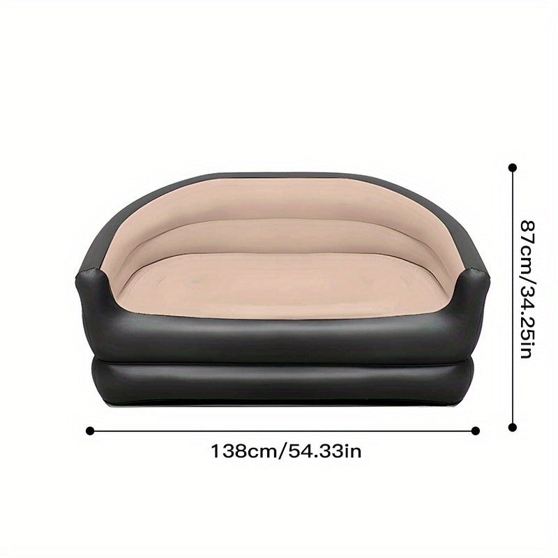 Canapé gonflable double portable