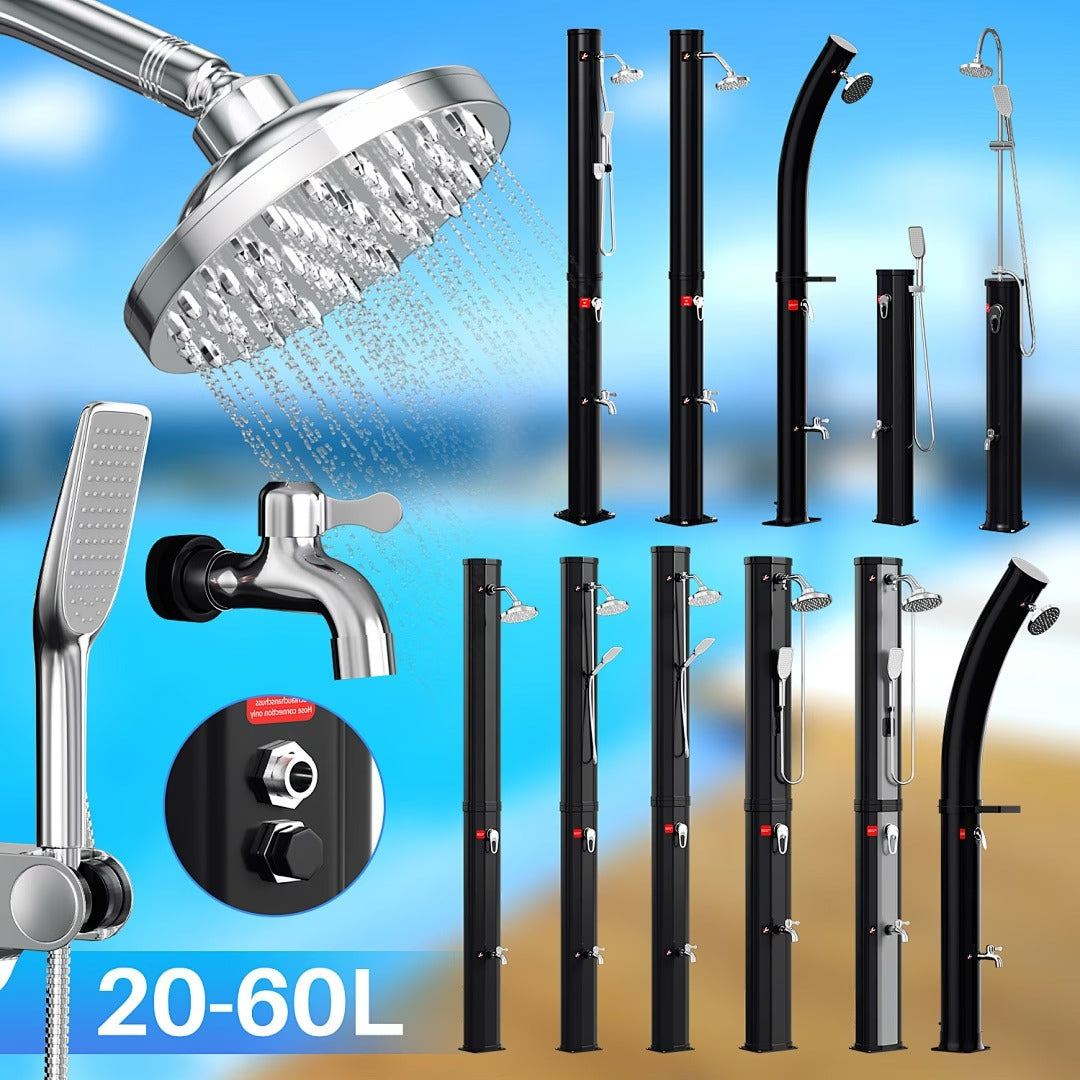 Douche solaire extérieure pour jardin et piscine