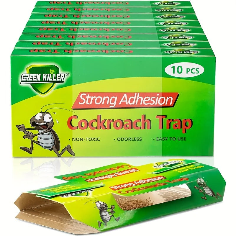 Lot de 10 pièges ultra attractif anti-insecte adhésifs