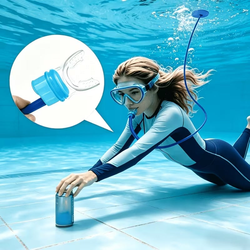 Respirateur de plongée en silicone