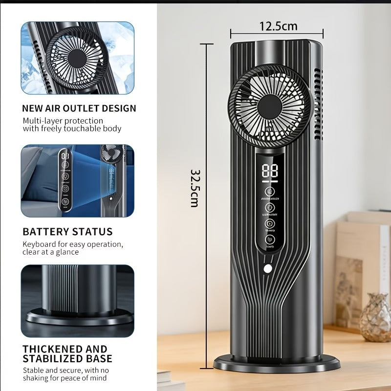 Ventilateur de bureau USB 6 vitesses