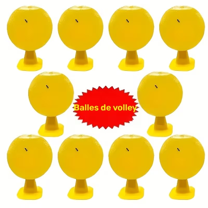 Lot de 12 balles attrape-mouches adhésives
