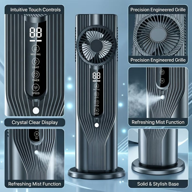 Ventilateur de bureau USB 6 vitesses