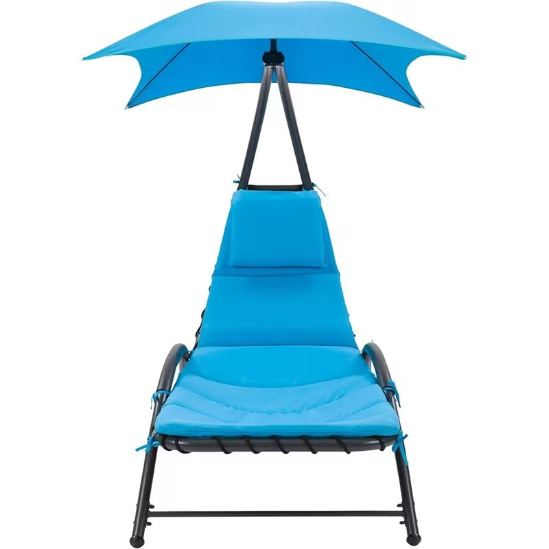 Fauteuil suspendu avec parasol et coussin