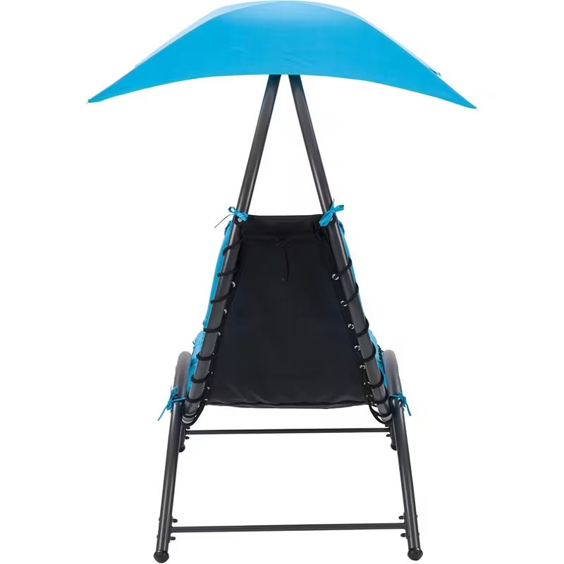 Fauteuil suspendu avec parasol et coussin