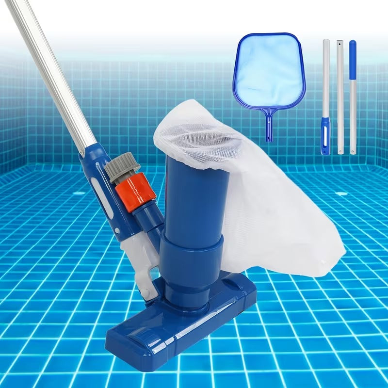 Aspirateur piscine avec brosse et manche