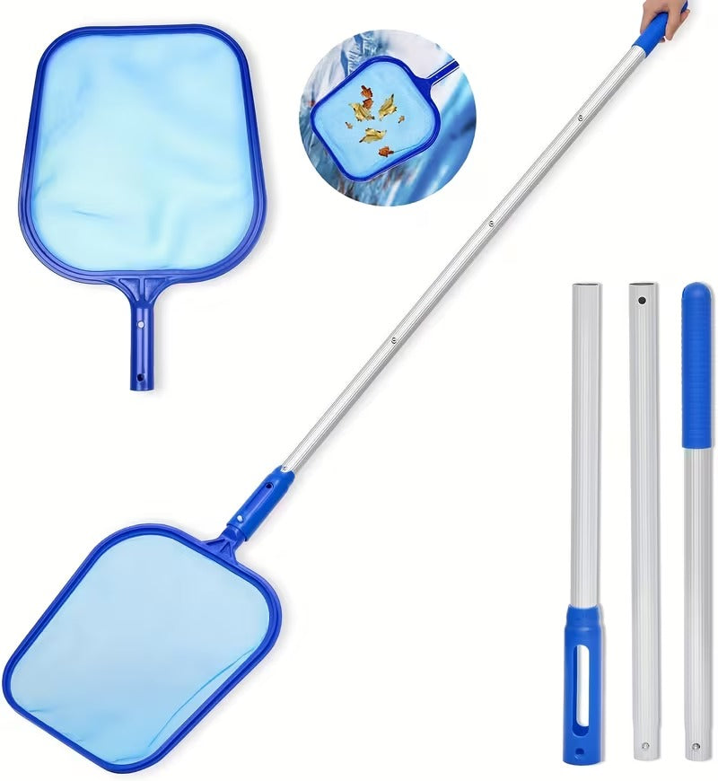 Aspirateur piscine avec brosse et manche