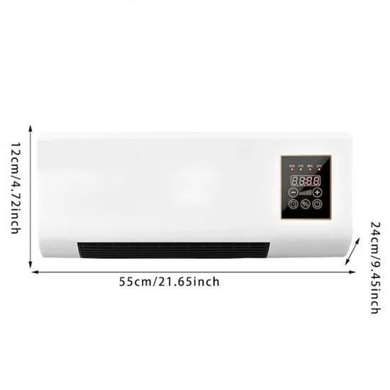 Ventilateur mural chaud/froid 1800W