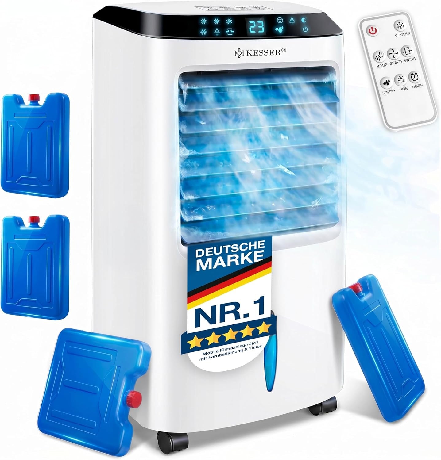 Rafraîchisseur d’air KESSER 4-en-1 10 L