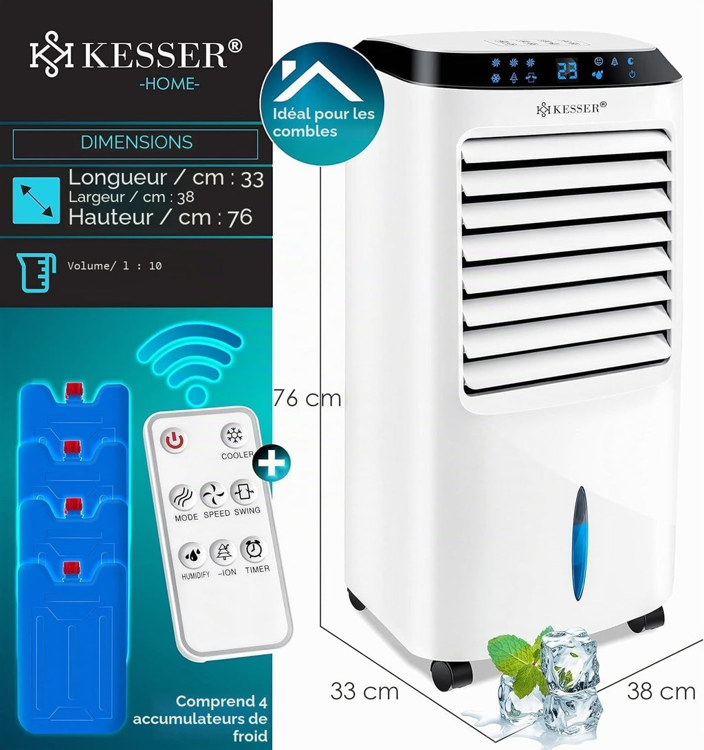 Rafraîchisseur d’air KESSER 4-en-1 10 L