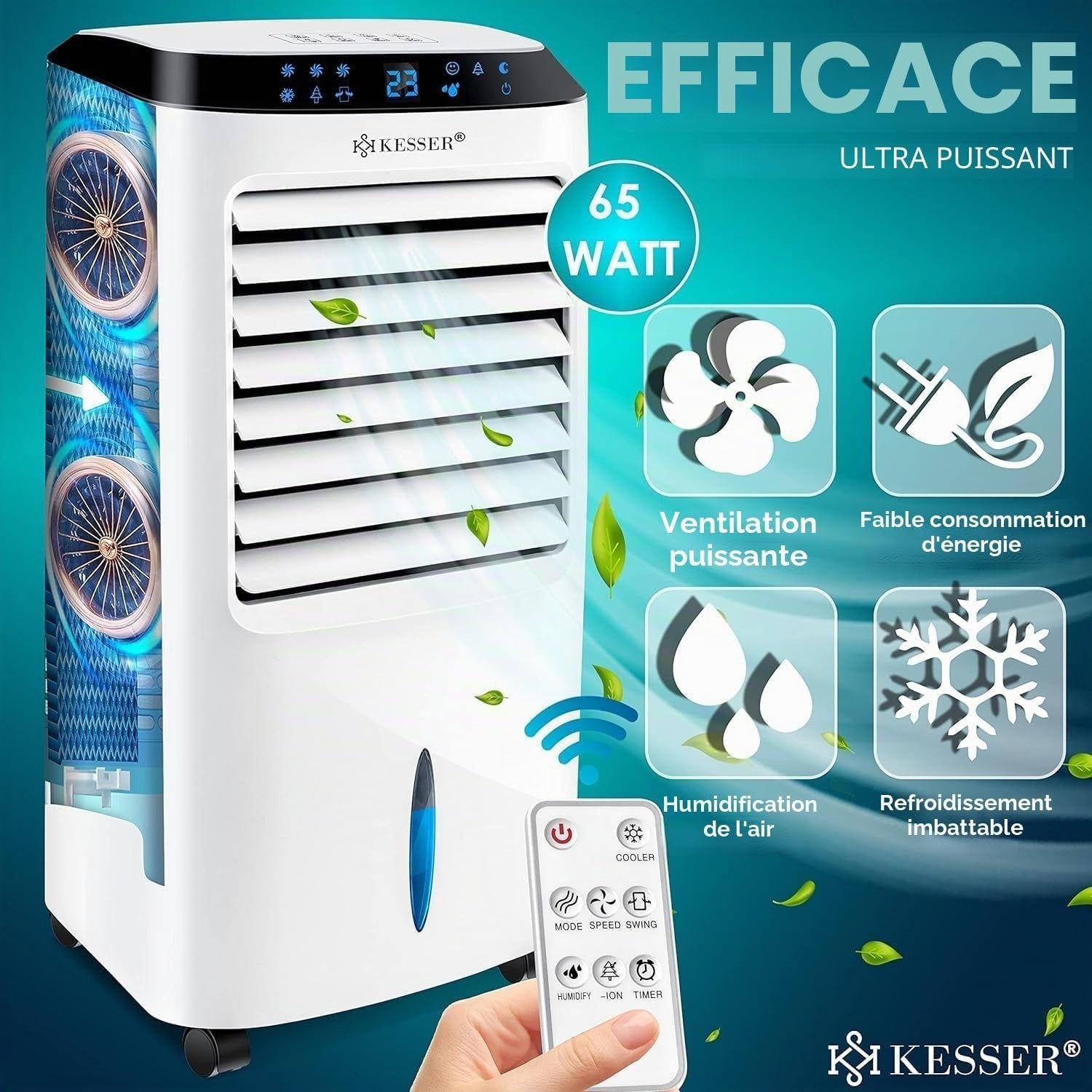 Rafraîchisseur d’air KESSER 4-en-1 10 L