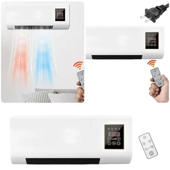 Ventilateur mural chaud/froid 1800W