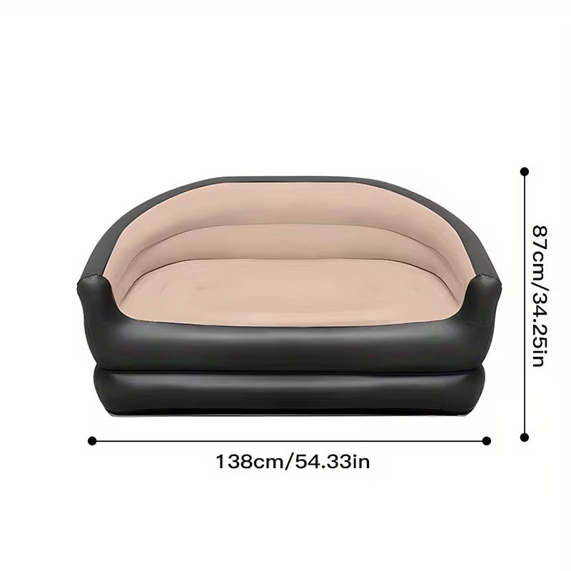 Canapé gonflable double portable