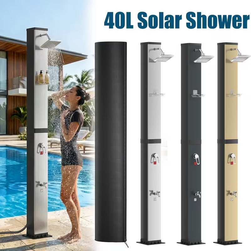 Douche solaire extérieure 40 L pour piscine
