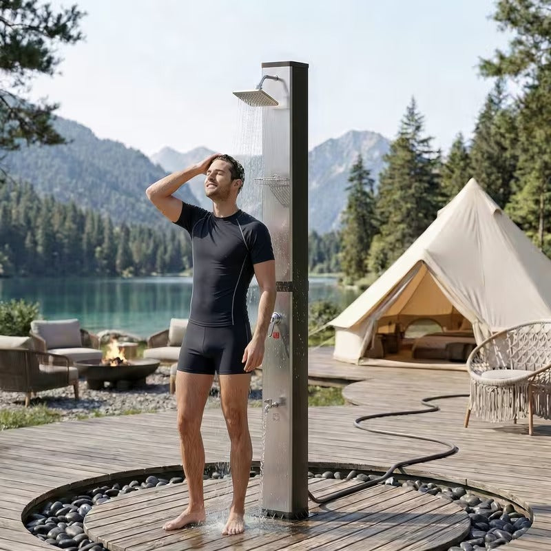 Douche solaire extérieure 40 L pour piscine