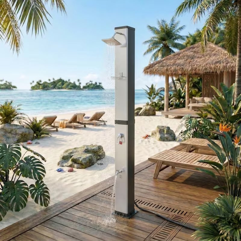 Douche solaire extérieure 40 L pour piscine