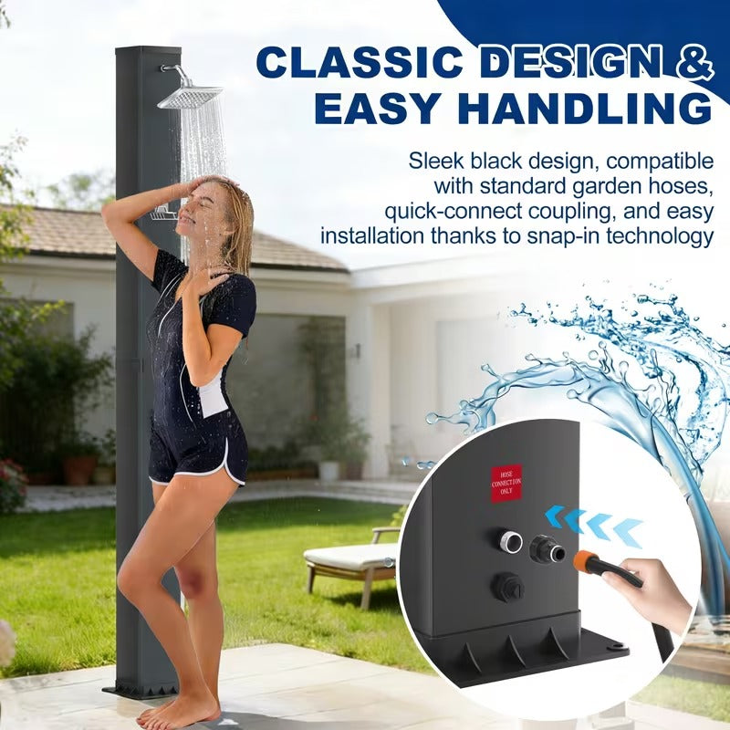 Douche solaire extérieure 40 L pour piscine