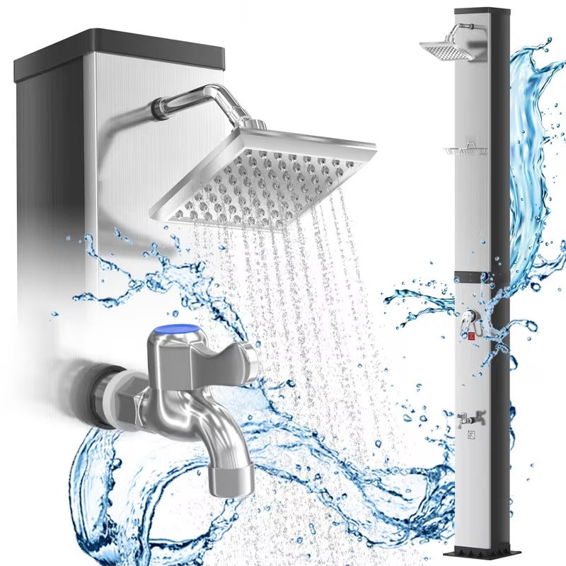 Douche solaire extérieure 40 L pour piscine