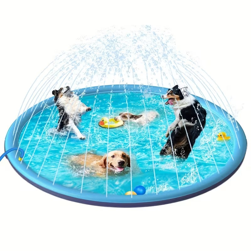 Tapis d’eau rafraîchissant pour chien 200 cm