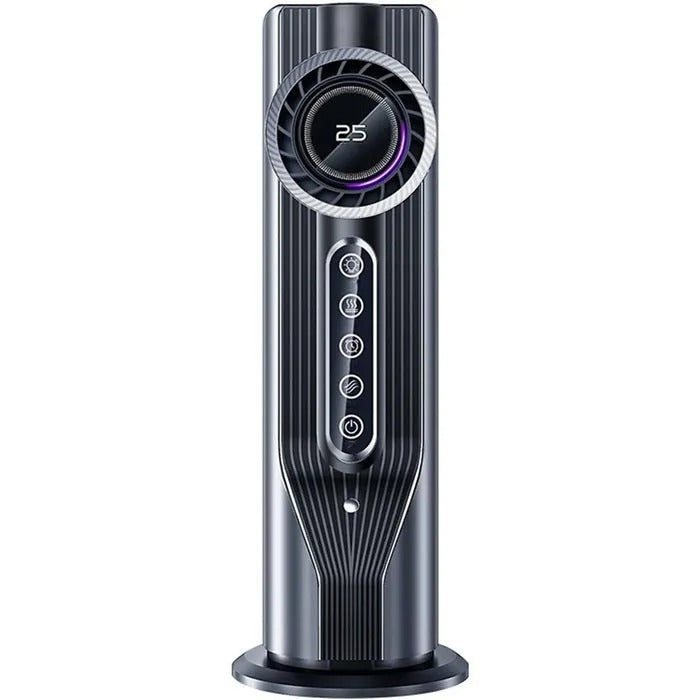 Ventilateur sur socle LED avec réservoir d’eau