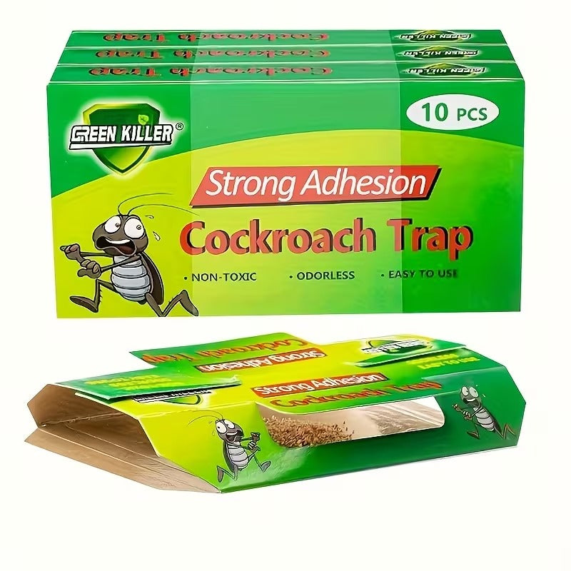 Lot de 10 pièges ultra attractif anti-insecte adhésifs