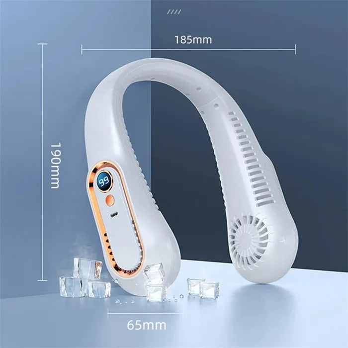 Ventilateur de cou rechargeable sans pale