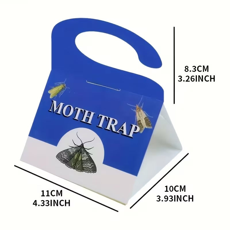 Lot de 12 pièges anti-mites alimentaires
