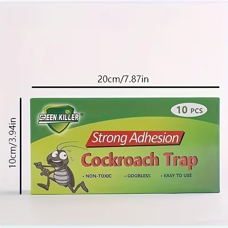 Lot de 10 pièges ultra attractif anti-insecte adhésifs