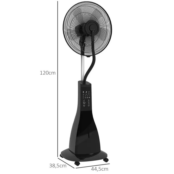 Ventilateur brumisateur sur pied 90 W