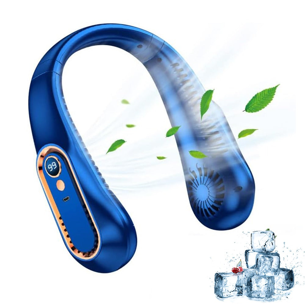 Ventilateur de cou rechargeable sans pale