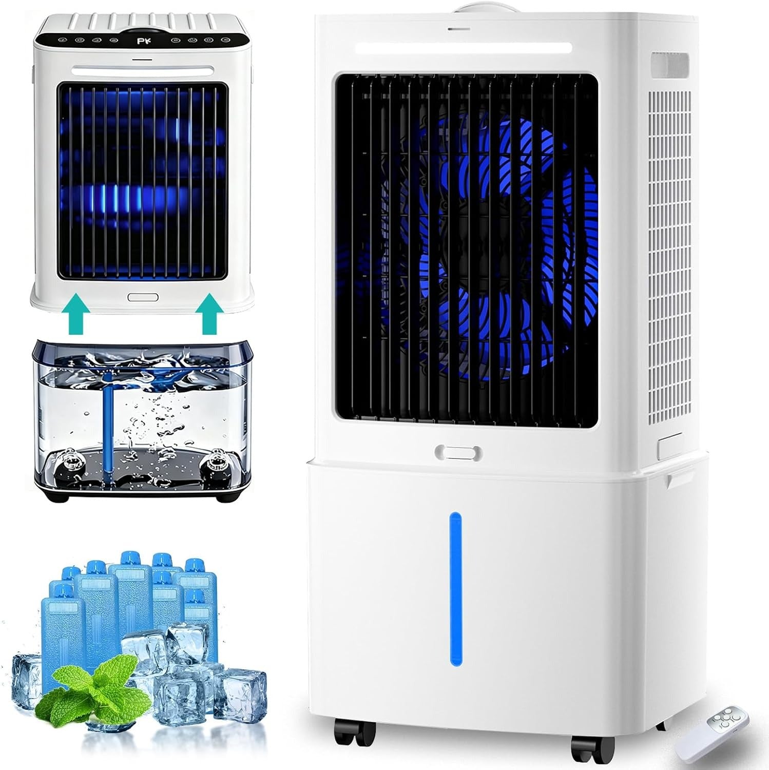 Rafraîchisseur d’air KESSER 4-en-1 10 L
