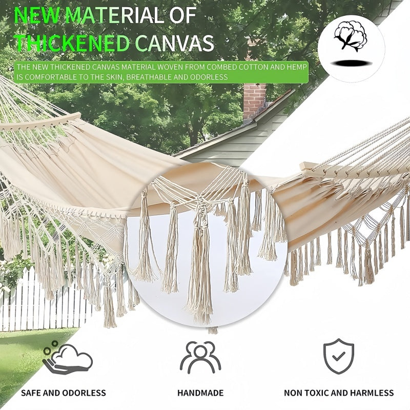 Hamac de Camping & Chaise Pivotante en Toile