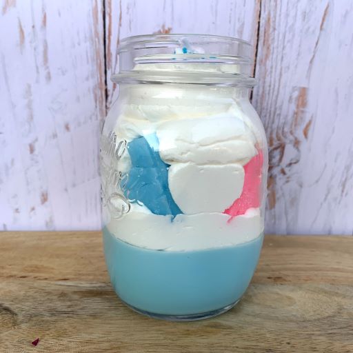 Mason Jar Candle 360g Laundry Day - Gourmet Candle