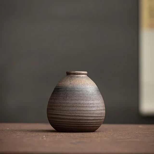 Imitation Stone Pottery Teapot – The Harmony of Tea and Nature