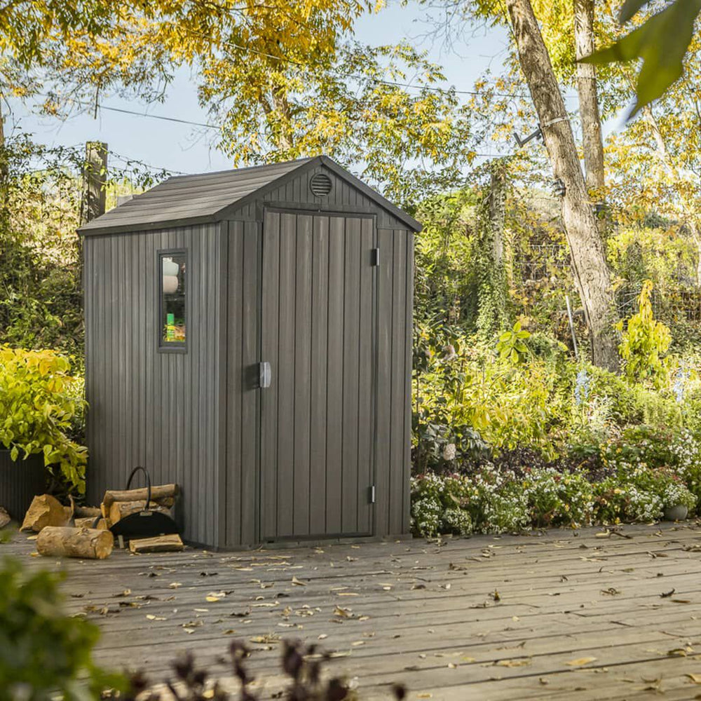 Abri de jardin Keter Darwin 68 - 190 × 244 × 221 cm Gris