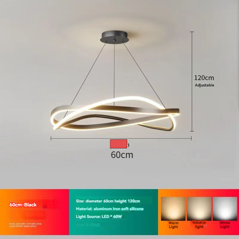 Plafonnier LED Suspendu – Le Minimaliste au Service de Votre Intérieur