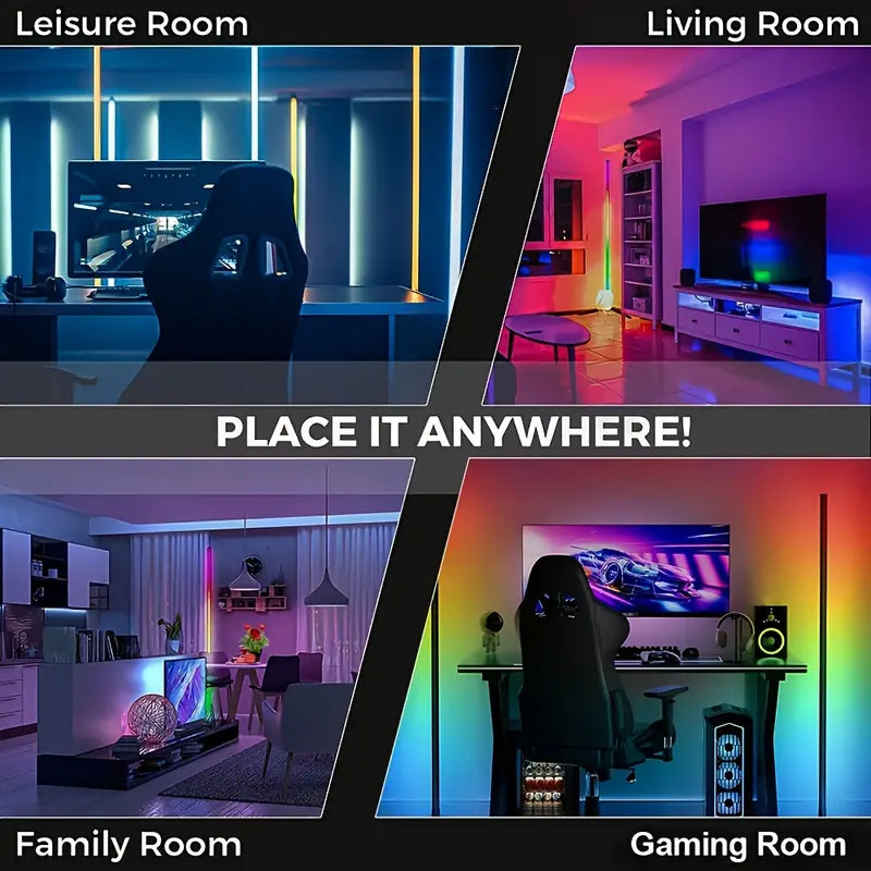 Lampe de Sol LED d’Angle Intelligente