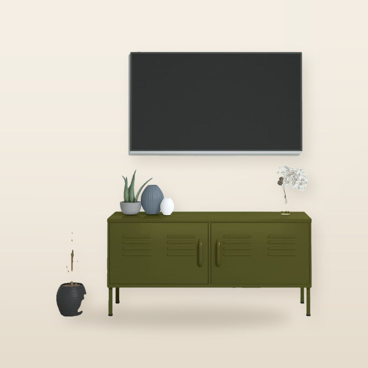 Meuble TV en Acier