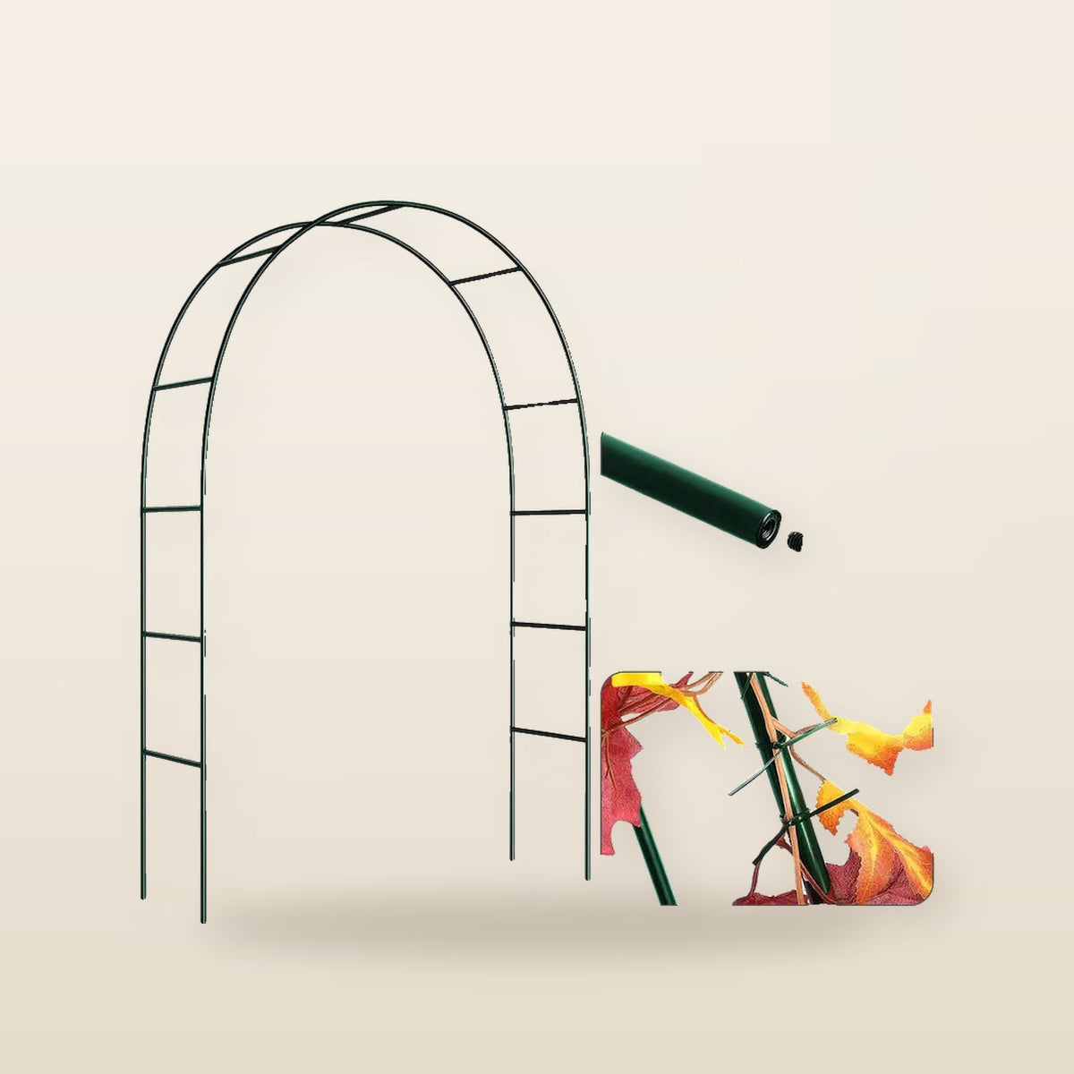 Arche de Jardin en Métal Durable