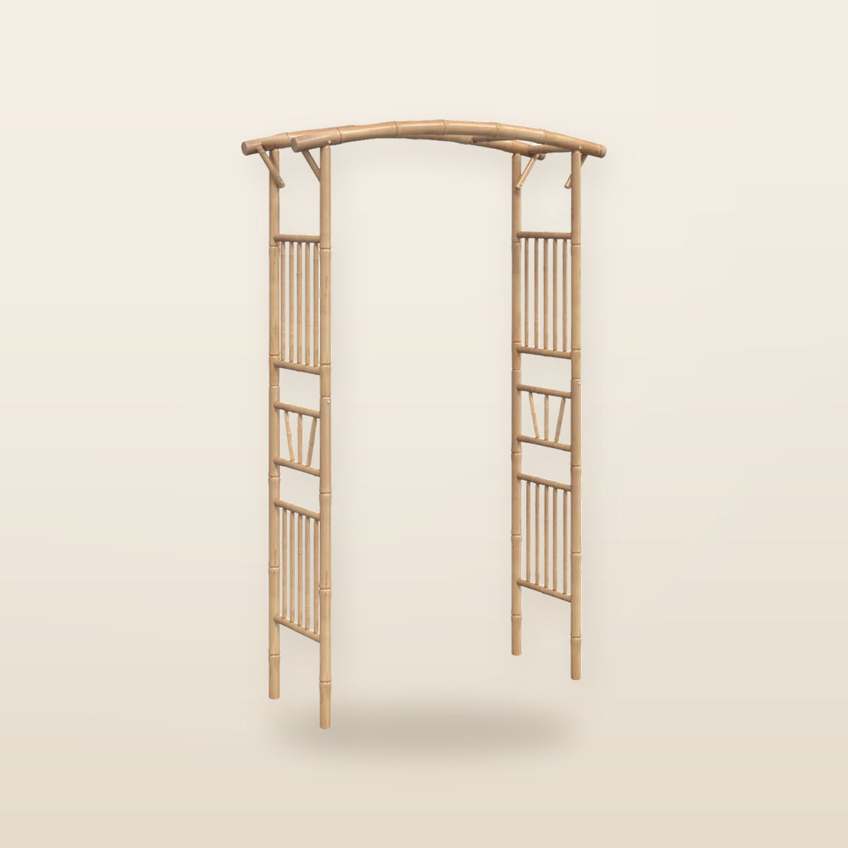 Arche pour Rosiers en Bambou – 118 × 40 × 187 cm