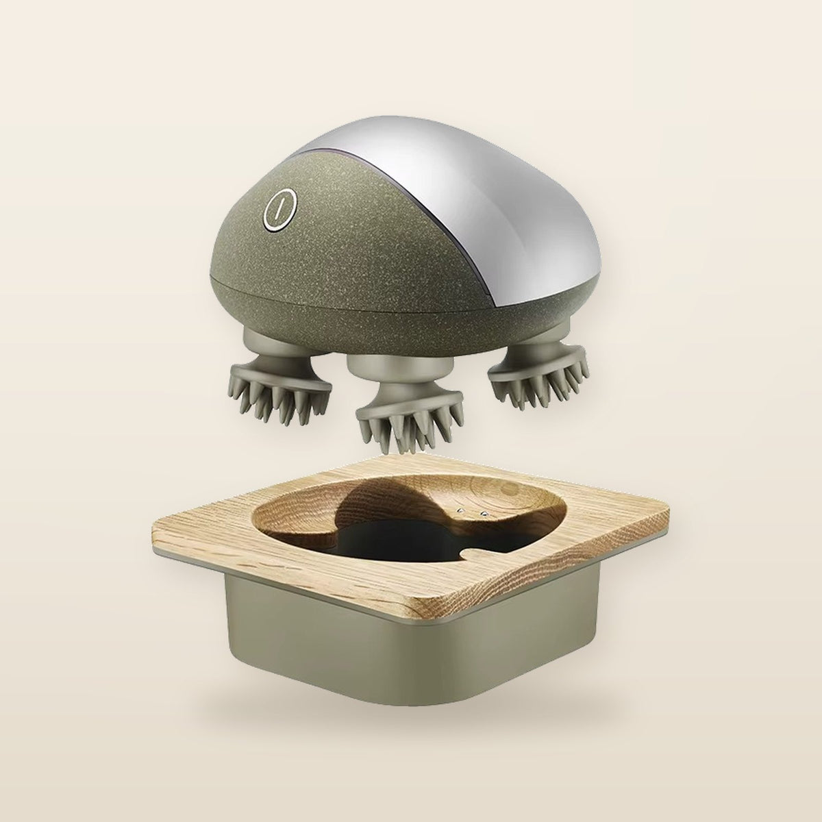 Mini Masseur de Cuir Chevelu Pro – Électrique, Sans Fil & Étanche