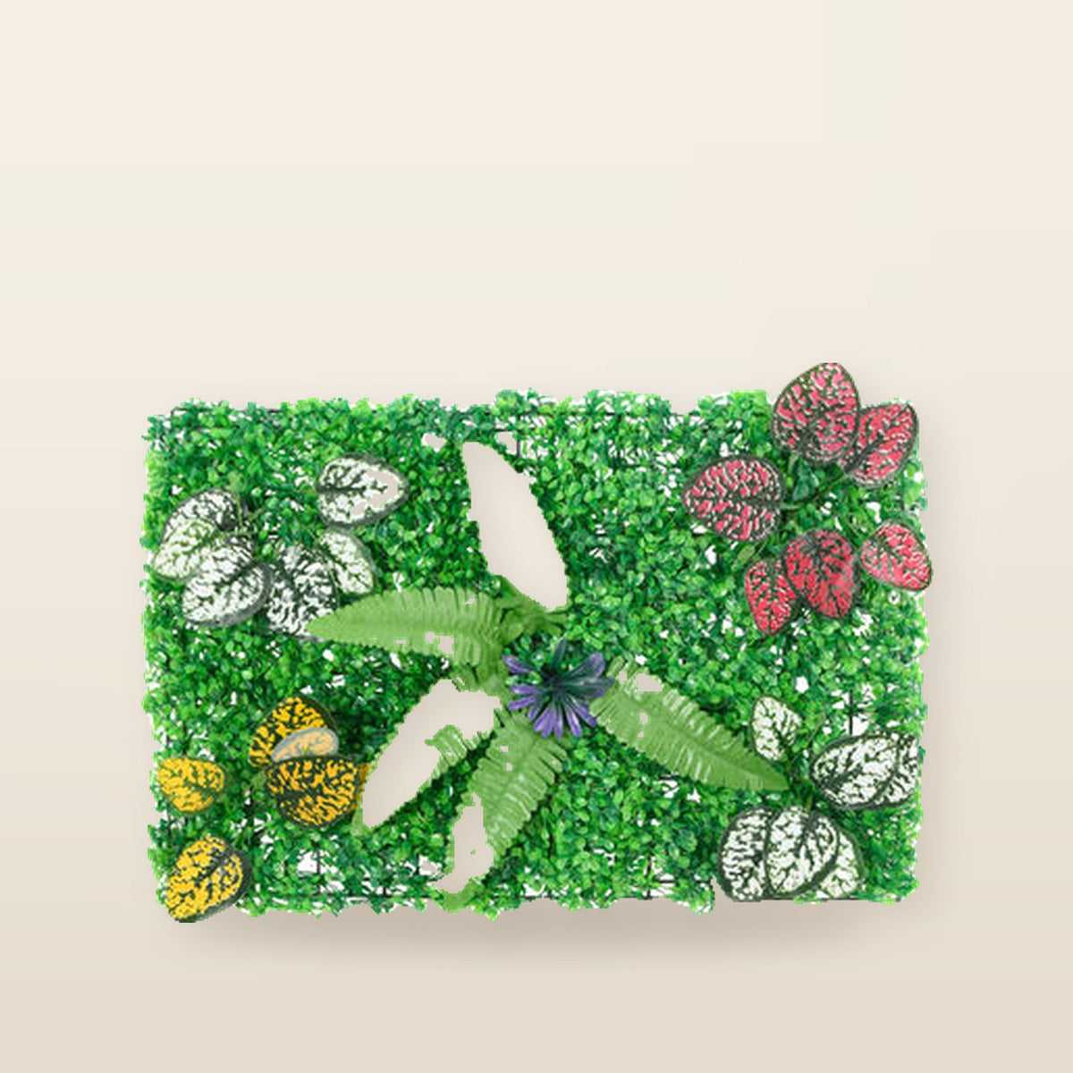 Green Wall Künstlicher Pflanzenzaun 6 Stück - Grün 40x60 cm