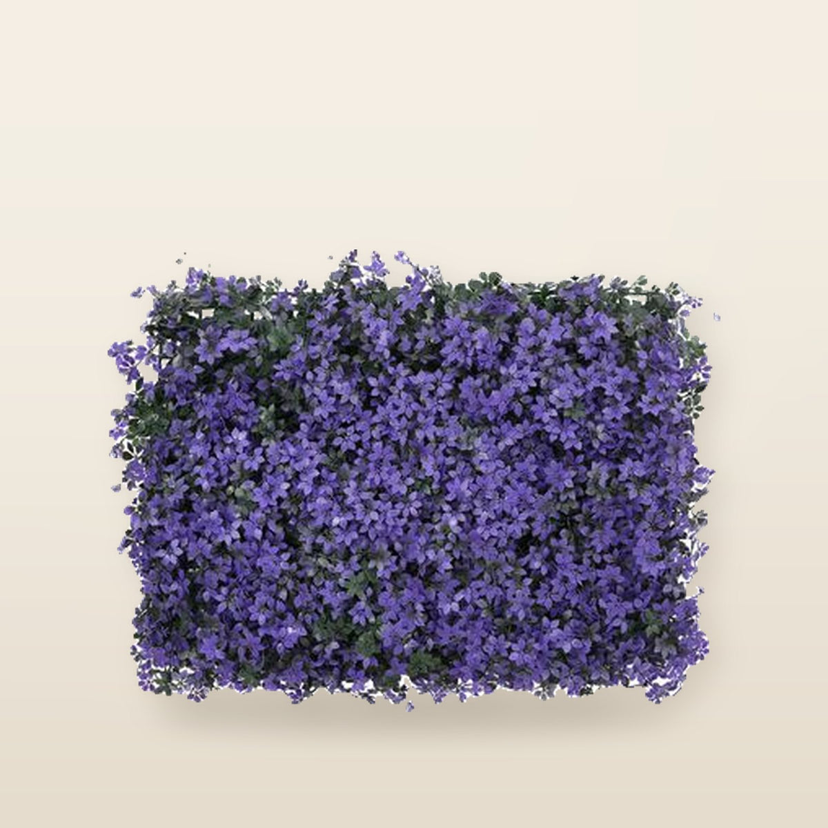 Green Wall Künstlicher Blätterzaun - 6er-Set - Lila 40x60 cm