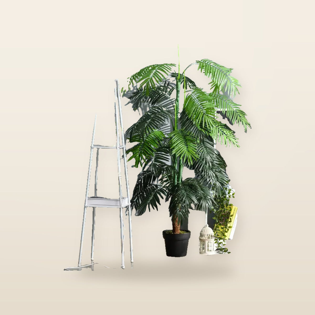 Luxurious Artificial Palm Tree - Height 1.7 m - Outsunny