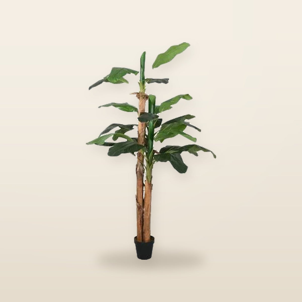 vidaXL Künstlicher Bananenbaum – 18 Blätter – 150 cm – Wartungsfreie Tropenatmosphäre