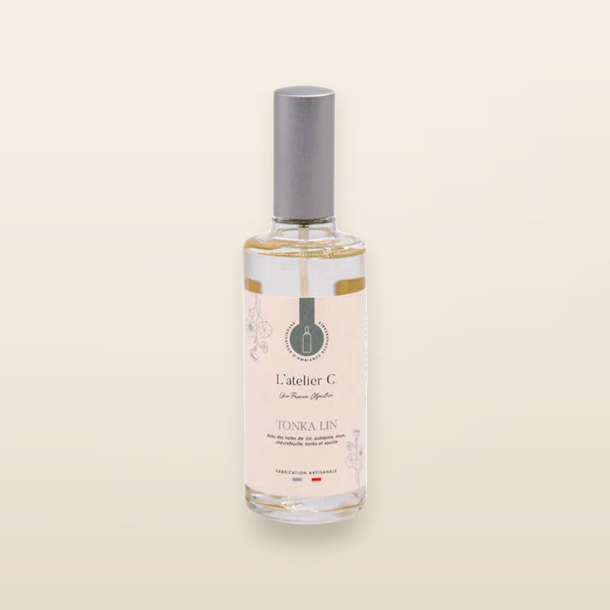 Tonka-Leinen-Raumduft - 100 ml - L'atelier C