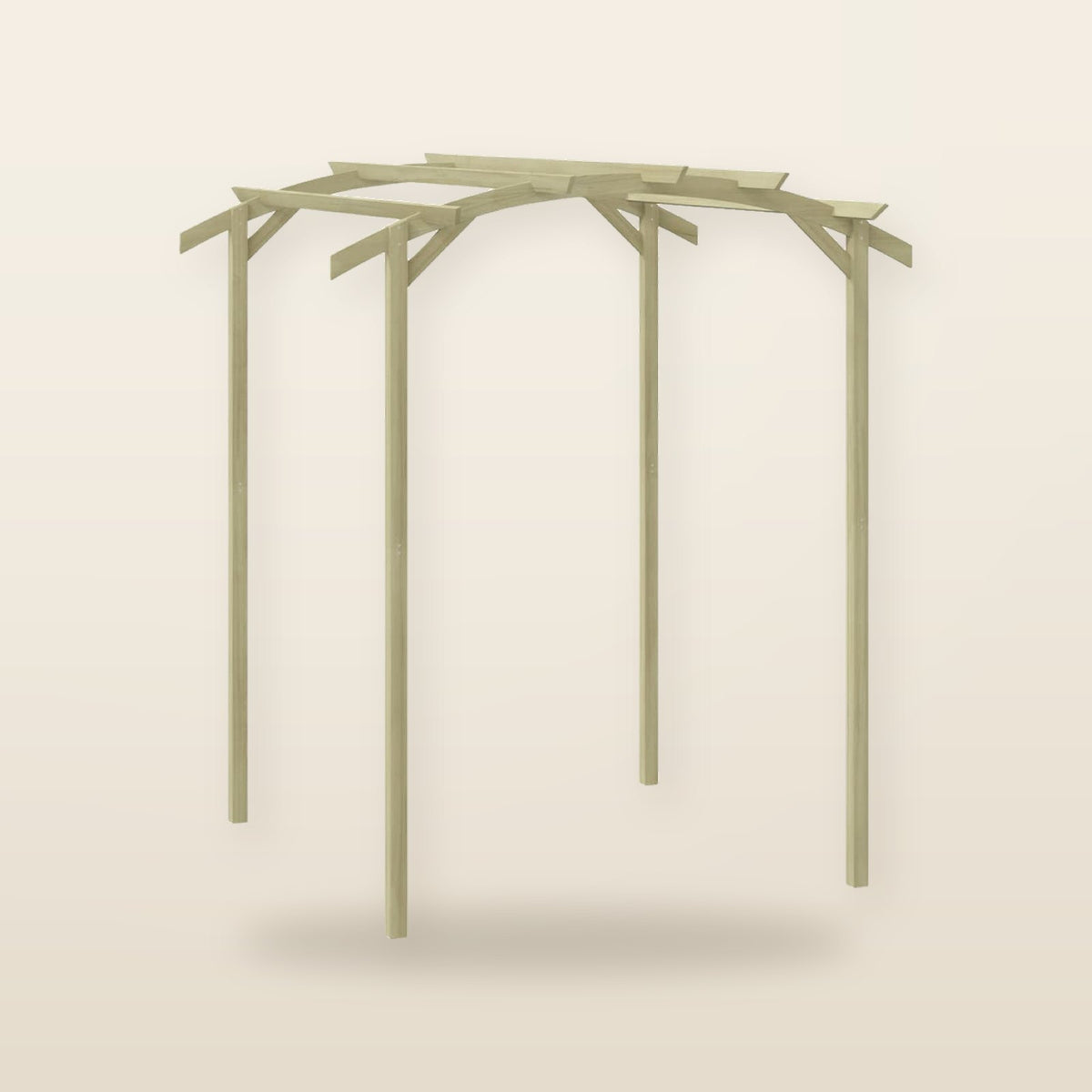 Pergola de Jardin en Bois de Pin Imprégné