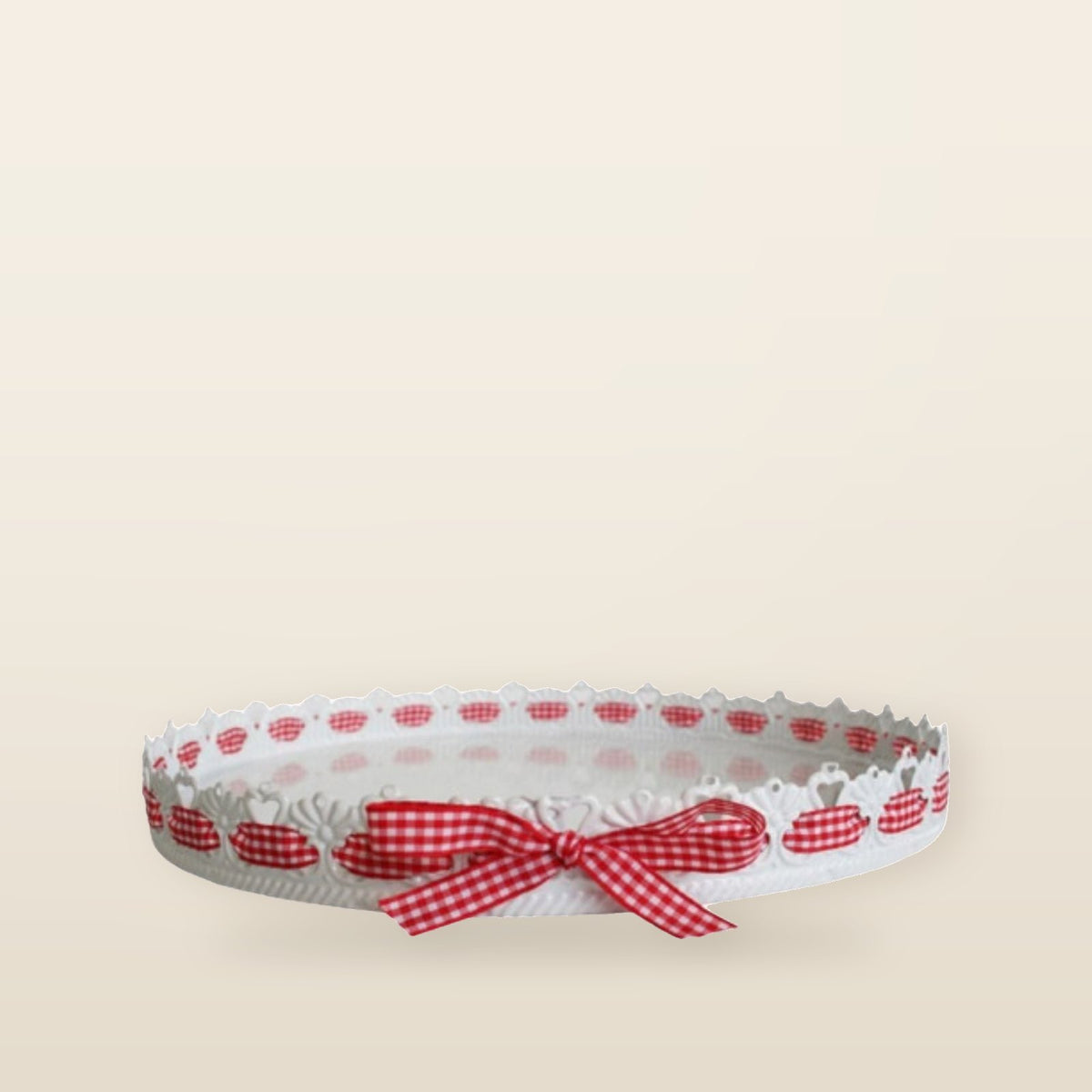 Serviertablett - Country Spirit - D24 cm - Cécilia-Kreation