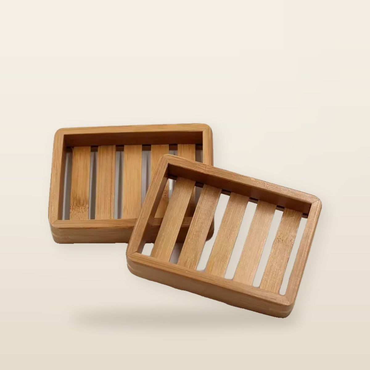 Porte-Savon en Bois de Bambou – Naturel et Élégant