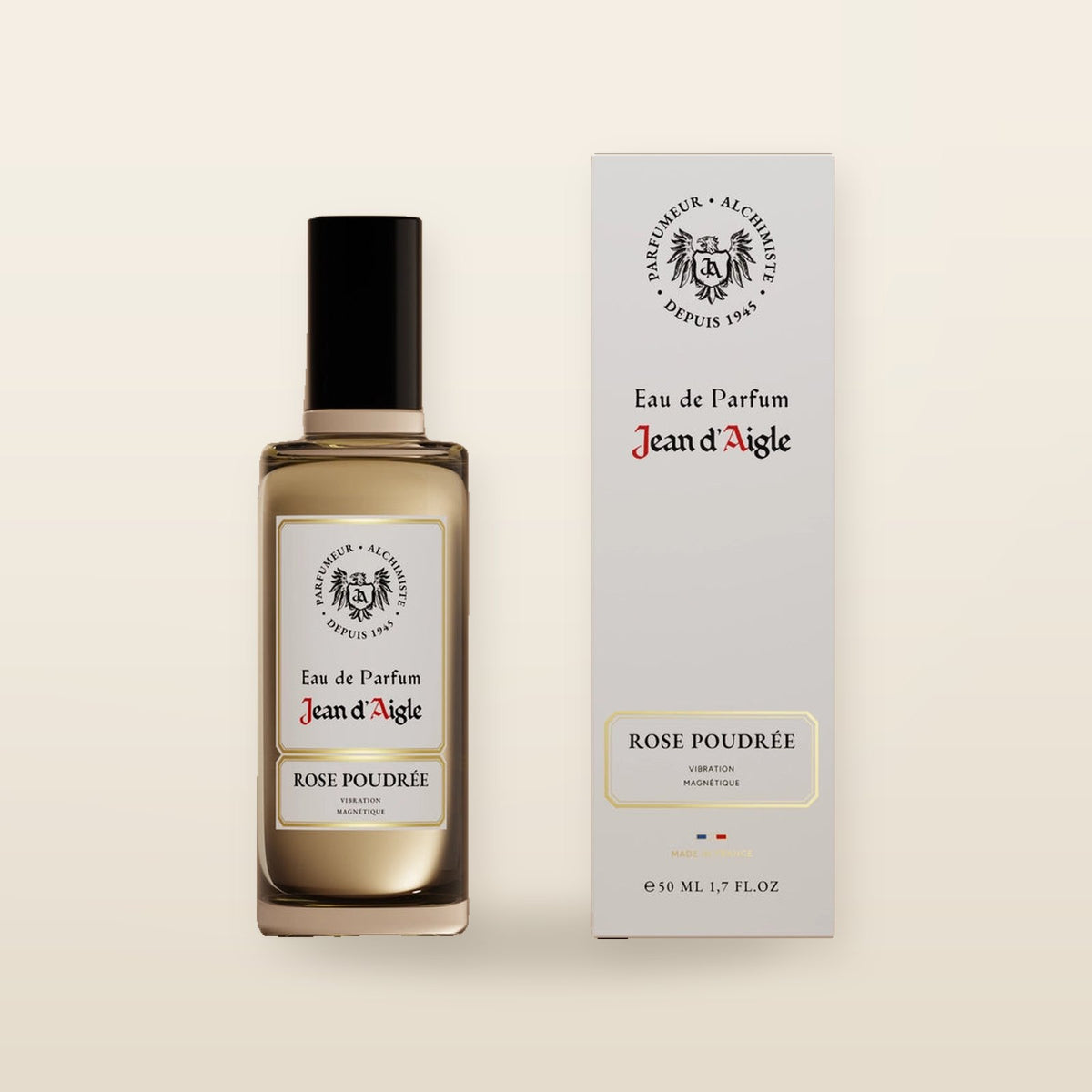 Eau de cologne ROSE POUDRÉE – Jean d’Aigle